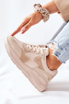Dámská Sportovní Obuv Sneakersy Bezové Bethell