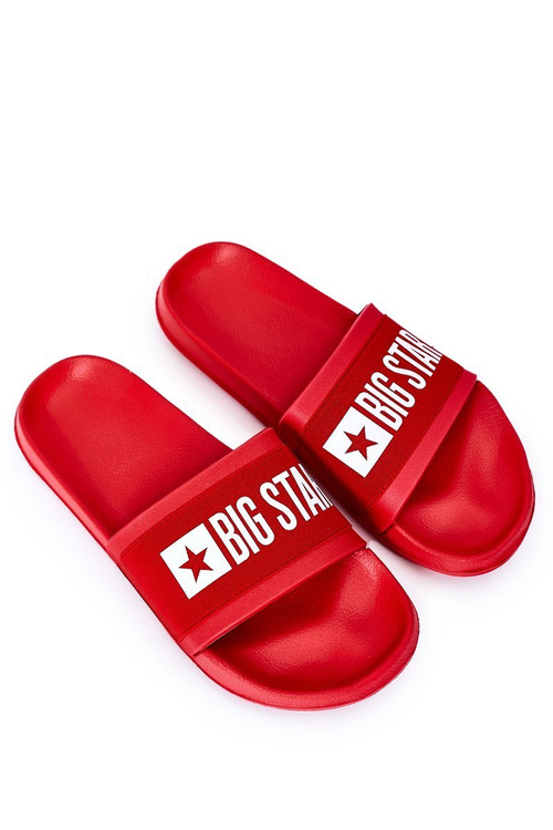 Pánska veľká hviezda HH174832 Red Flip -flops