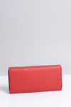 Duży Damski Czerwony Portfel