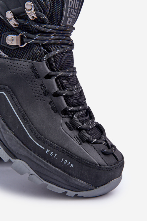 Pánske Trekingové Topánky Big Star OO174341 Čierne