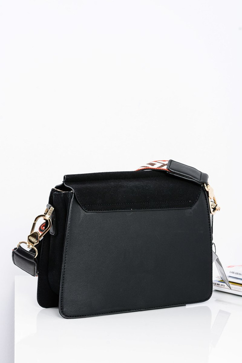 Kabelka žien čiernej pošty so zirkónmi