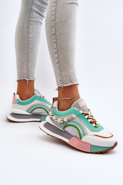 Dámske tenisky s ozdobou GOE NN2N4048 Viacfarebné