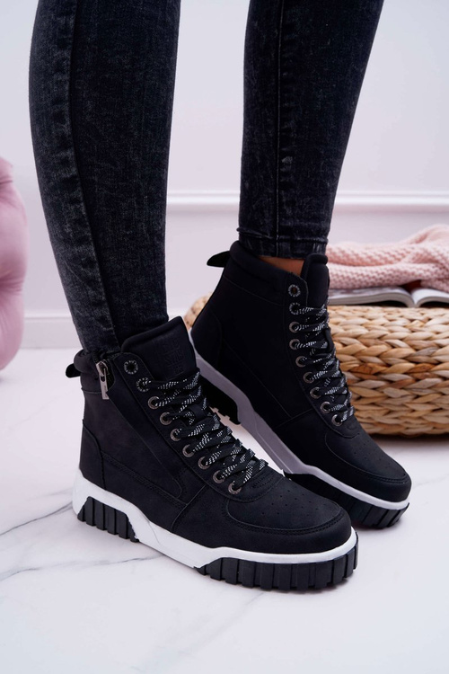 Dámská Sportovní Obuv Big Star Černé EE274221