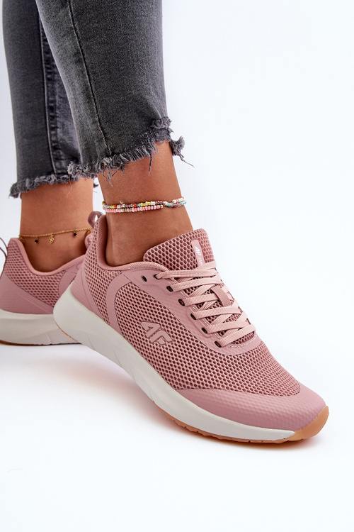 Dámske športové topánky 4F 4FMM00FSPOF027 Ružové