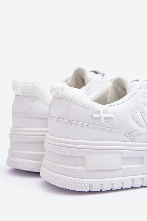 Dámské platformové tenisky bílé Finos