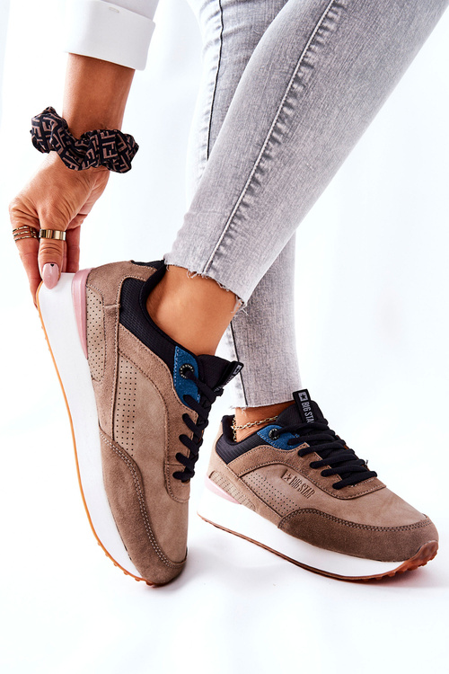 Sportovní Obuv Big Star Memory Foam II274407 Hnědočerná