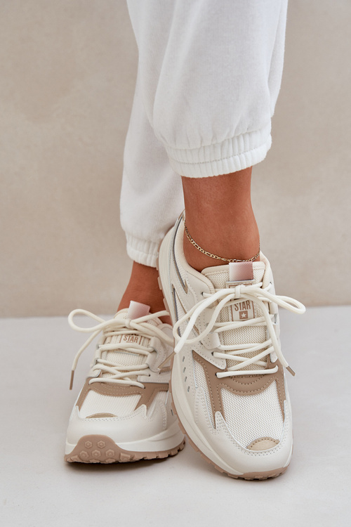 Dámske Športové Topánky Big Star NN274A096 HI-POLY SYSTEM Béžové