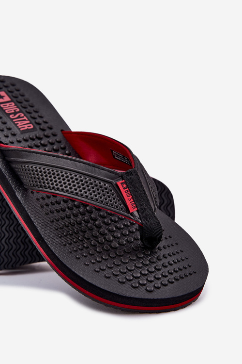 Pánské Žabky Big Star RR174441 Černé