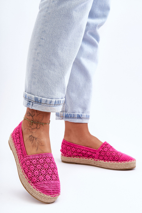 Dámska milenec Espadrilles Pink One