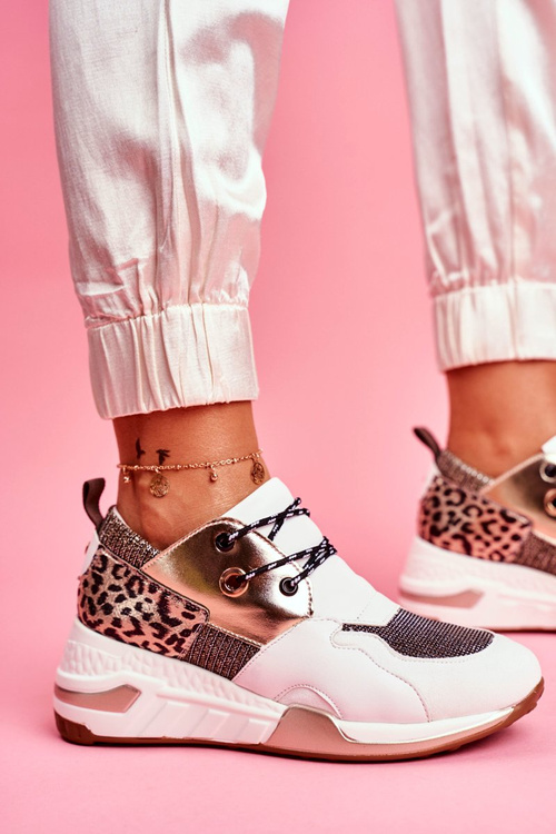 Dámská Sportovní Obuv Bílé zlato Sempre