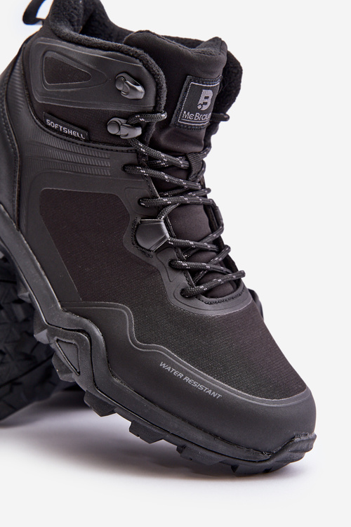 Lehké Zateplené Pánské Trekingové Boty Voděodolné McBraun Černé