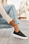 Dámske Tenisky S Čipkou Lee Cooper LCW-25-31-3439L Čierne