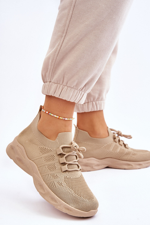 dámská nazouvací sportovní obuv Béžove Ellison