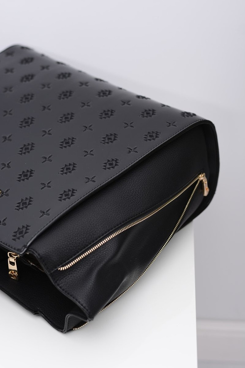 Dámska veľká čierna taška Nobo