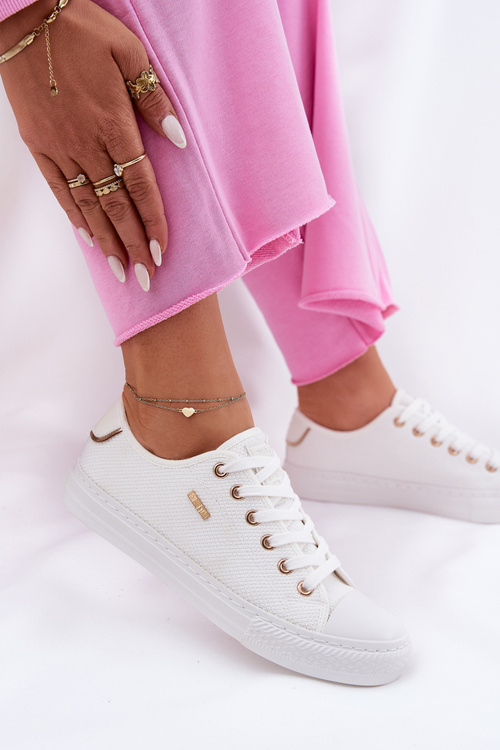 Dámské Textilní Tenisky Big Star RR274766 Bílé