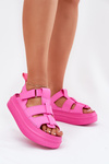Dámské Sandály Na Platformě Fuchsie Nitavelia