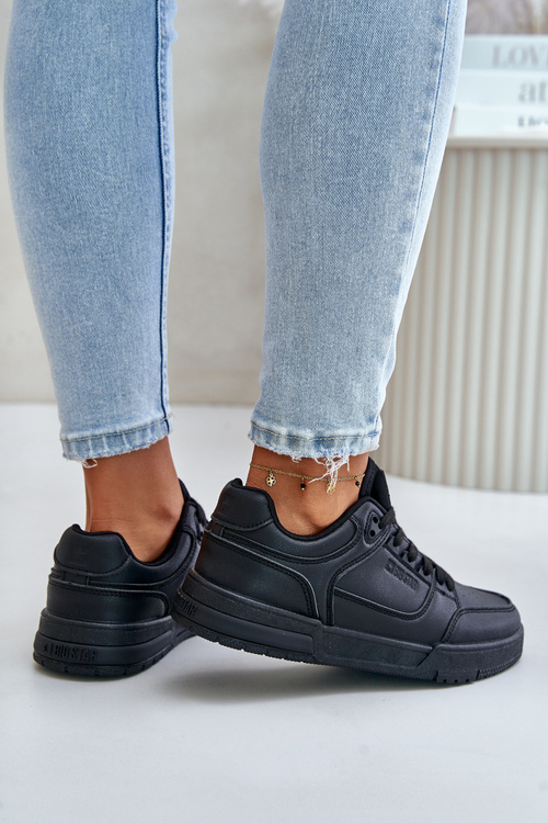 Dámské Tenisky Big Star OO274A551 Hi-Poly System Černé