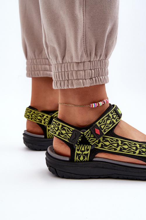 Dámské sandály Lee Cooper LCW-23-34-2609 Limetkové