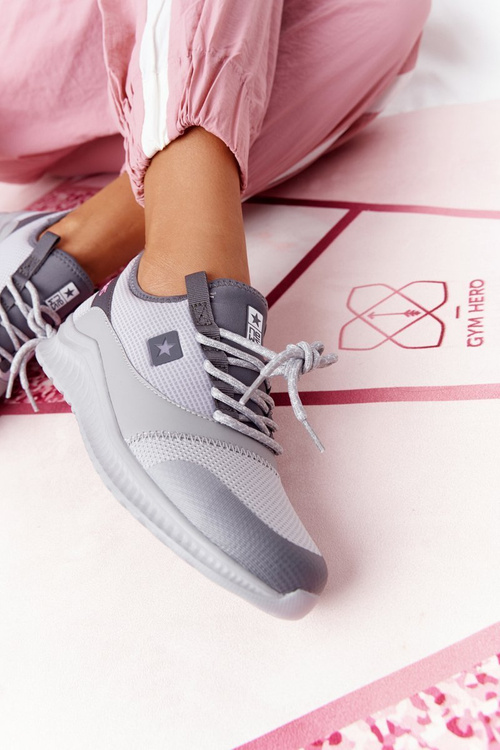 Dámské Tenisky Comfort Foam Šedé The Best