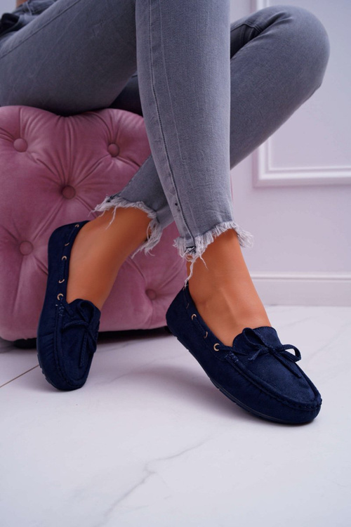 Moccasins Navy Blue S. Barski Gustoben