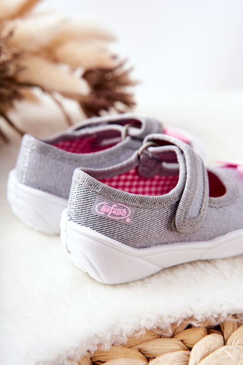 Ballerina Papcia Befado Rabbit 209p033 Gray