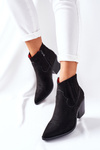 Dámsky čierny beamhurst Suede Cowboy topánky