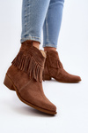 Zazoo 3430 Dámske Semišové Topánky so Šnúrkami Camel