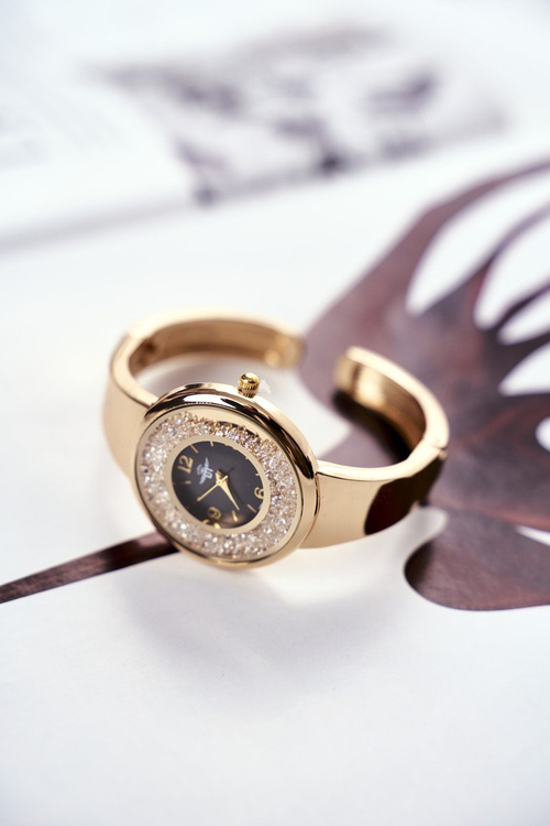 Dámske hodinky Michael John Gold Black Turana