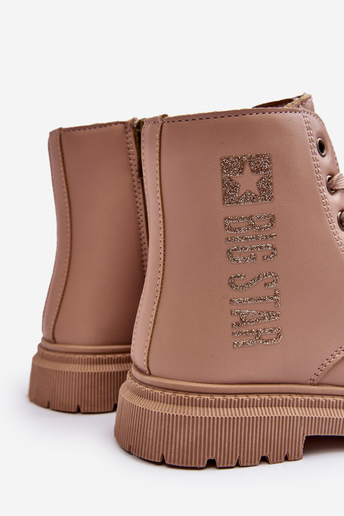 Big Star MM374154 Izolované detské kožené topánky