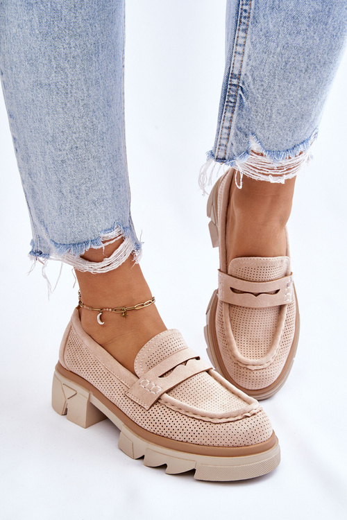 Dámske ploché mokaséry žien