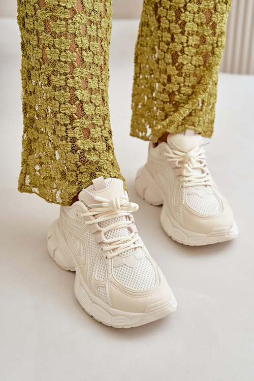 Dámské Sportovní Tenisky Béžové Timoci