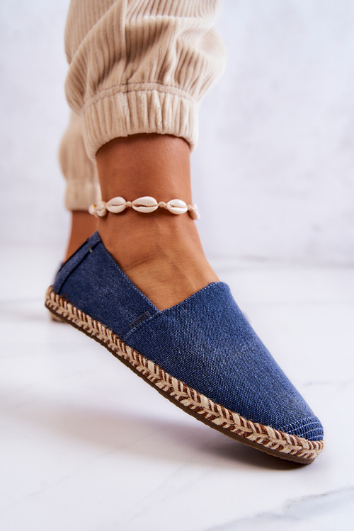Klasické espadrilky Big Star JJ274902 Modré