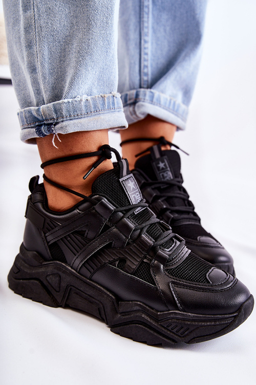 Dámske športové topánky tenisky čierny odcudzený