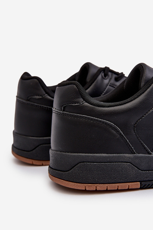 Čierne pánske tenisky z ekokože Radikalle