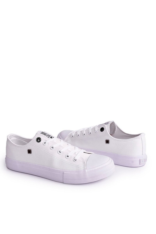 Pánské Klasické Nízké Tenisky BIG STAR AA174010 Bílé