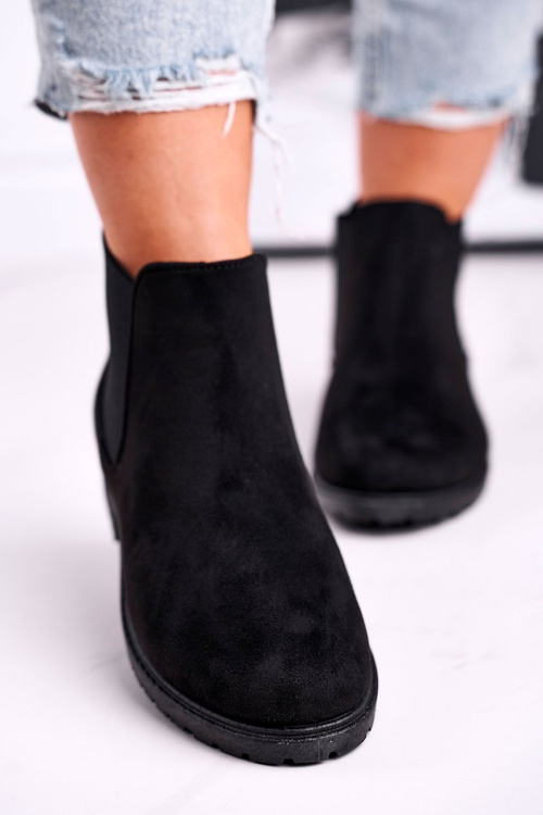 Dámske topánky Čierne topánky Jodhpur