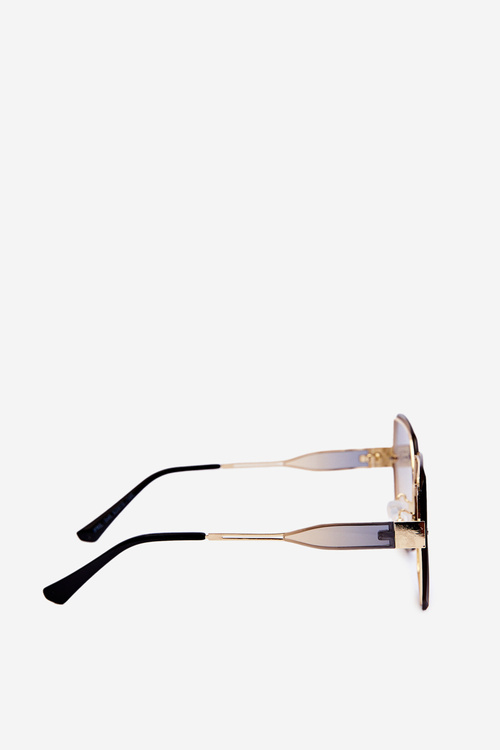 Dámské Sluneční Brýle S Odstíněnými Skly UV400 Zlaté