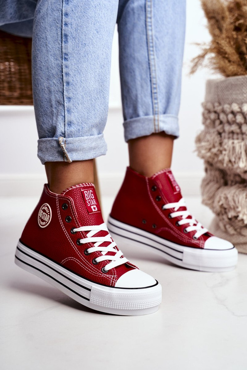 Dámska veľká hviezda Red GG274014 tenisky