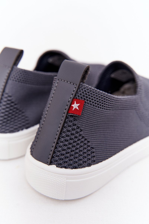 Slip-on Big Star HH374104 Šedá detská tenisky