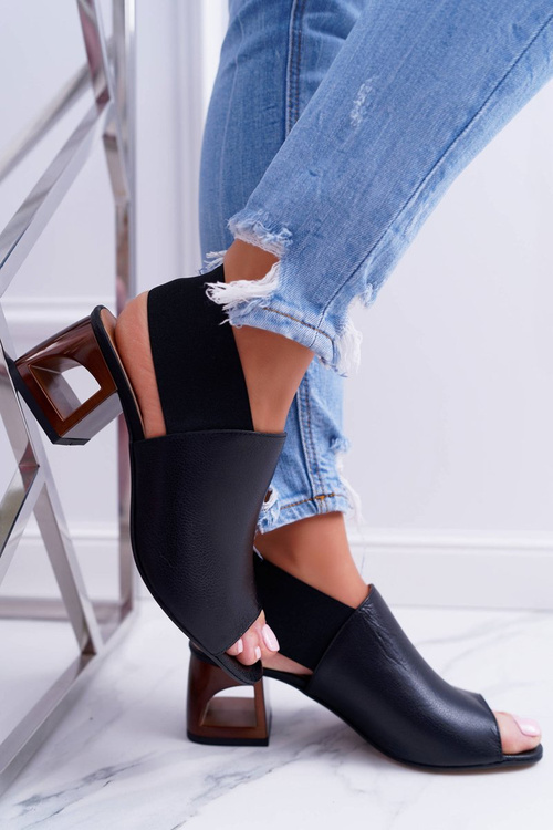 Kožené sandále s Laura Messi 1919 Welt