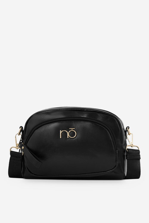 Kožená kabelka NOBO NBAG-R0152-C020 Černá