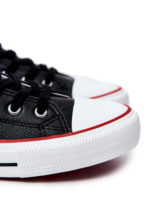 Pánské vysoké Kožené Tenisky BIG STAR JJ174070 černé