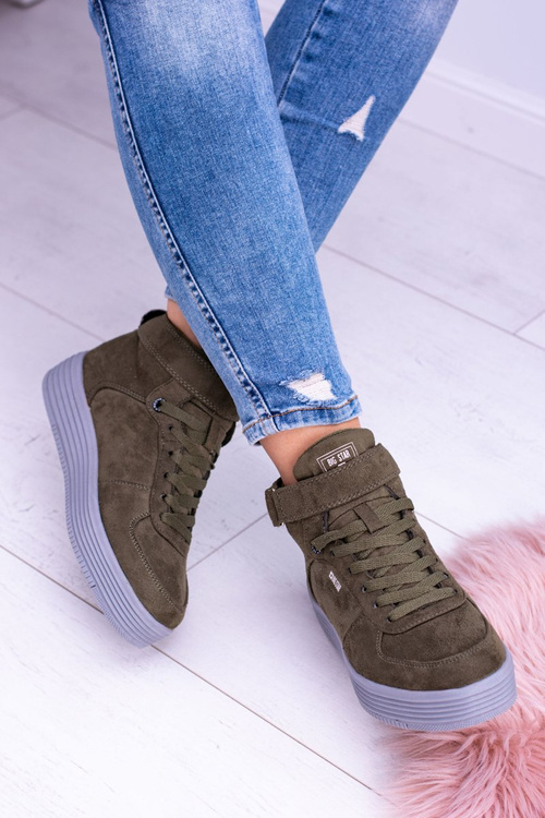 Tenisky na tenisky s veľkým hviezdičkou Khaki BB274648