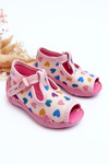 Sandals Papcie Heart Befado 213P140 ružové