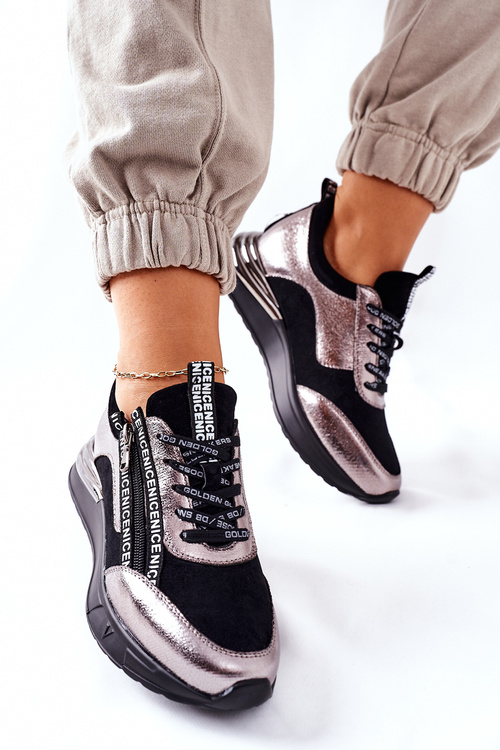 Dámske športové topánky Čierne aduan