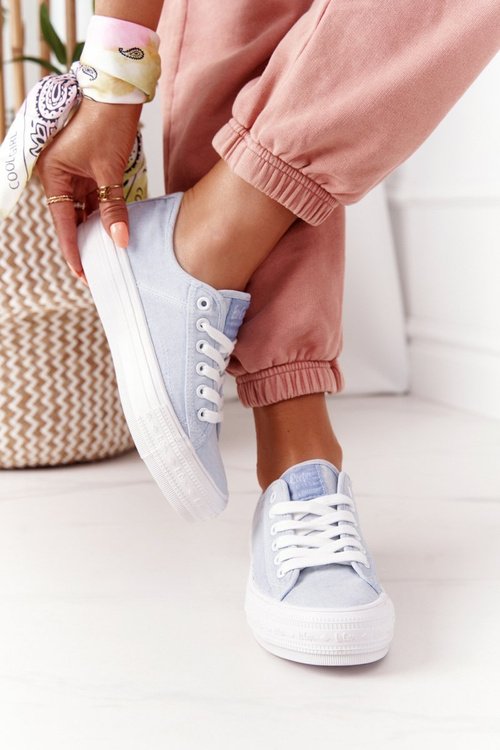 Dámske tenisky na platforme Lee Cooper LCW-21-31-0123L Blue
