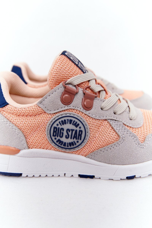 Detská športová obuv Pamäť pena Veľká hviezda HH374180 Orange