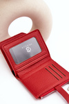 Dámská peněženka z ekokůže červená Lazara