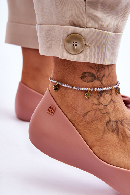 Dámské vonné baleríny ZAXY LL285002 Nude