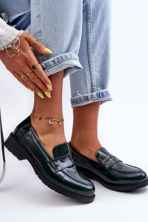 Klasické dámske zelené farady